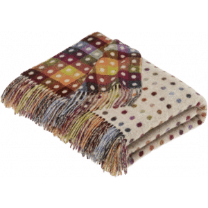 Rainbow Multispot Beige plaids