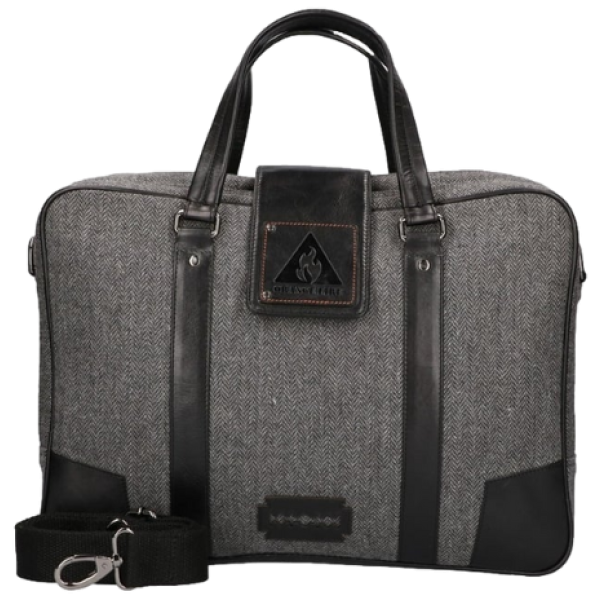 Laptop tas Tweed Zwart Zwart